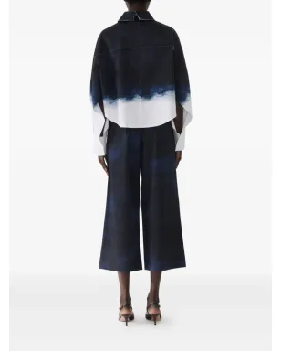 Jason Wu Collection グラデーションプリントシャツ - Blue - サムネイル4