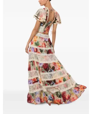 alice + olivia アディラ ティアード マキシスカート - サムネイル4
