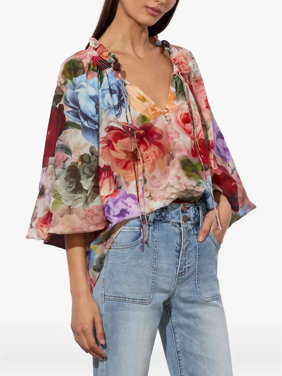 alice + olivia ノーラ ブラウス - 画像4