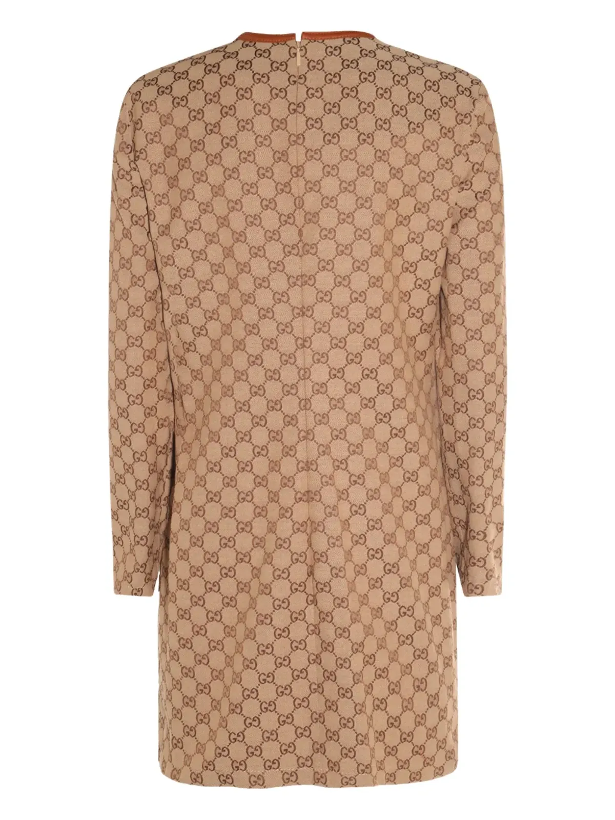 Gucci GGキャンバス長袖ミニドレス - 画像2