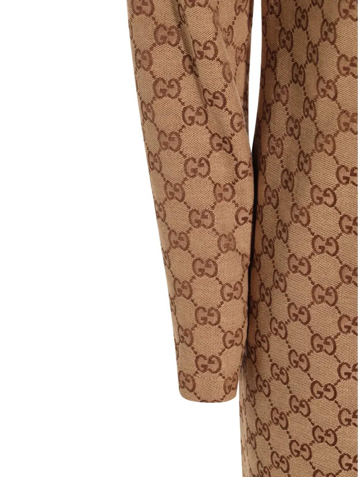 Gucci GGキャンバス長袖ミニドレス - 画像3