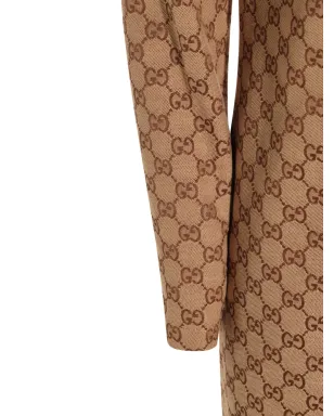 Gucci GGキャンバス長袖ミニドレス - サムネイル3