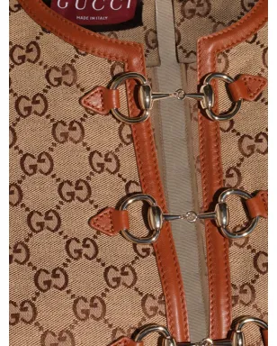 Gucci GGキャンバス長袖ミニドレス - サムネイル4