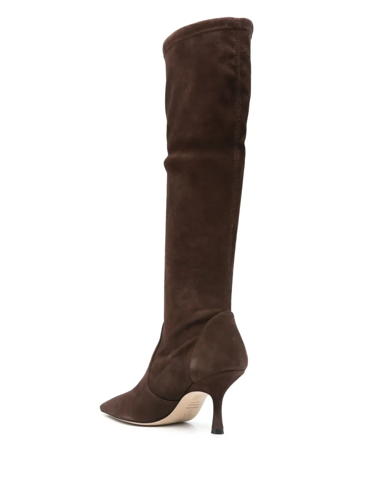Stuart Weitzman 90mm レザー膝丈ブーツ - 画像3