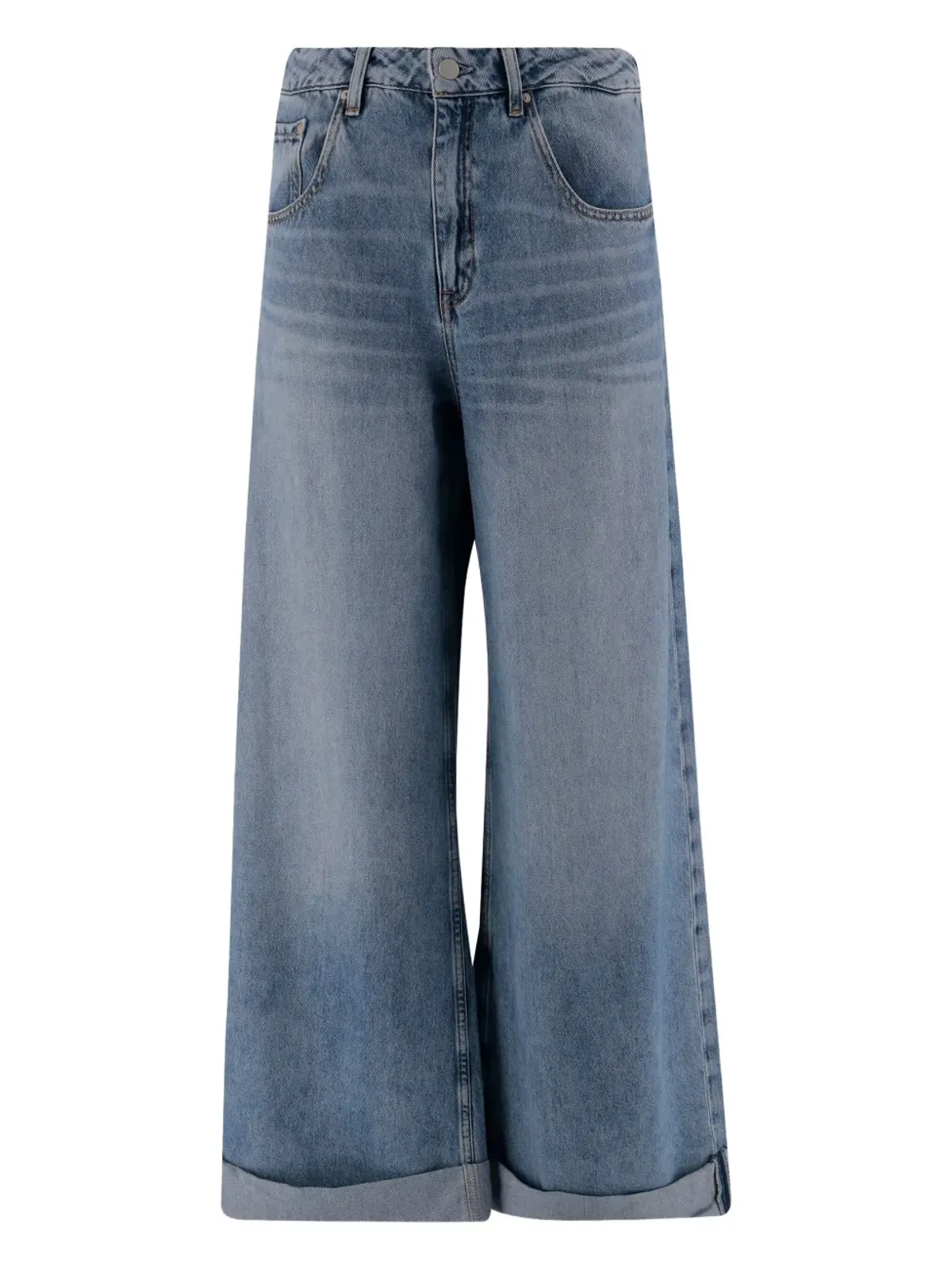 AG Jeans turn-up hem jeans - Blue - 画像1