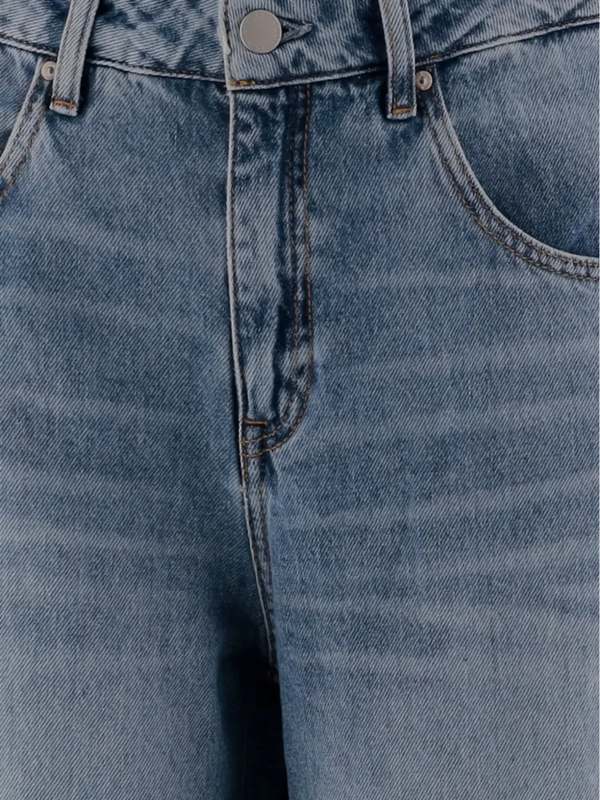 AG Jeans turn-up hem jeans - Blue - 画像3