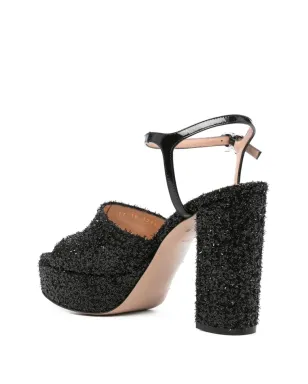Gianvito Rossi グリッター ヒール サンダル - サムネイル3