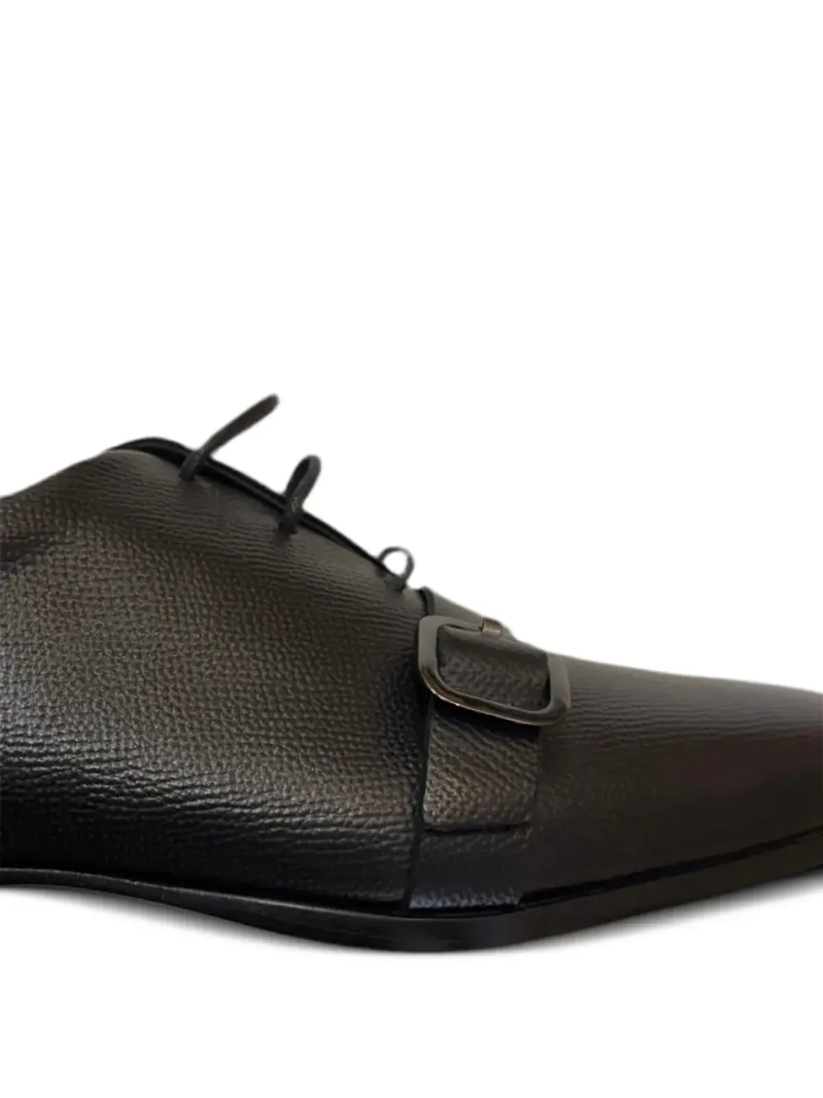 Tod's レザー バックルストラップ オックスフォードシューズ - 画像2