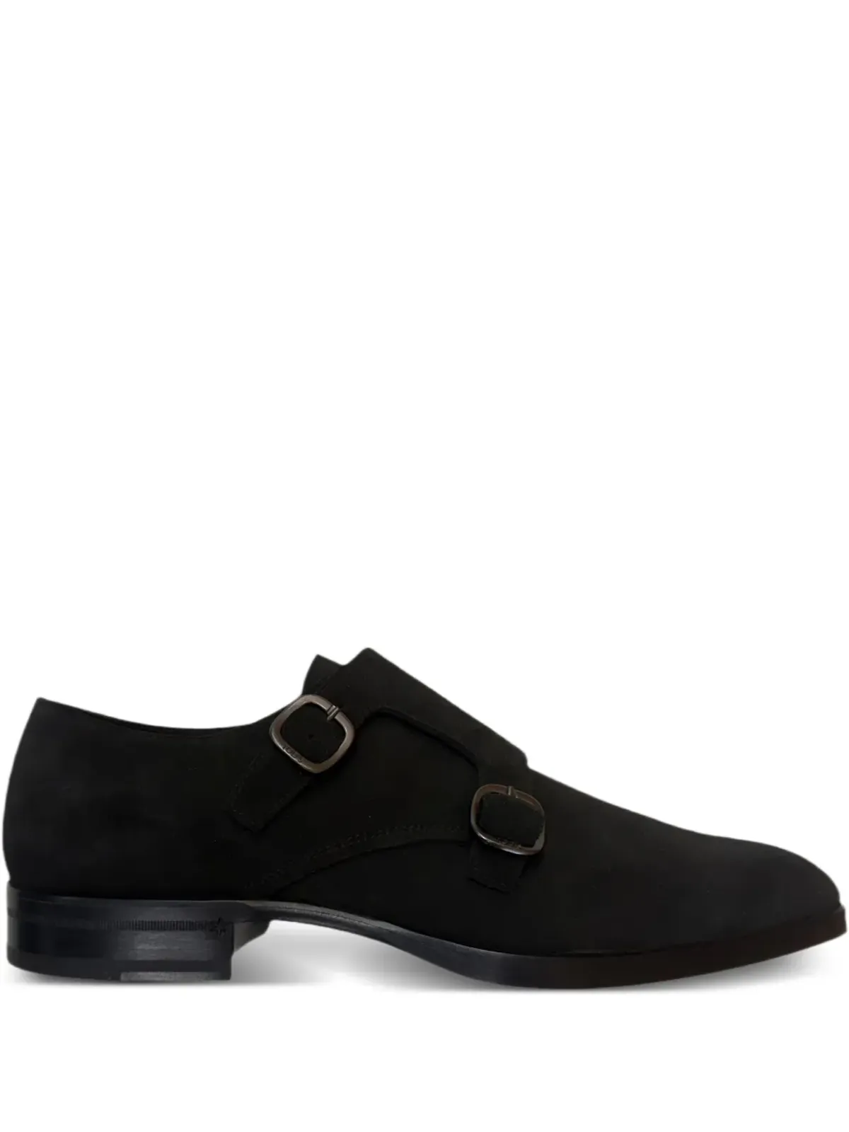 Tod's ダブルバックル レザー モンクシューズ - 画像1