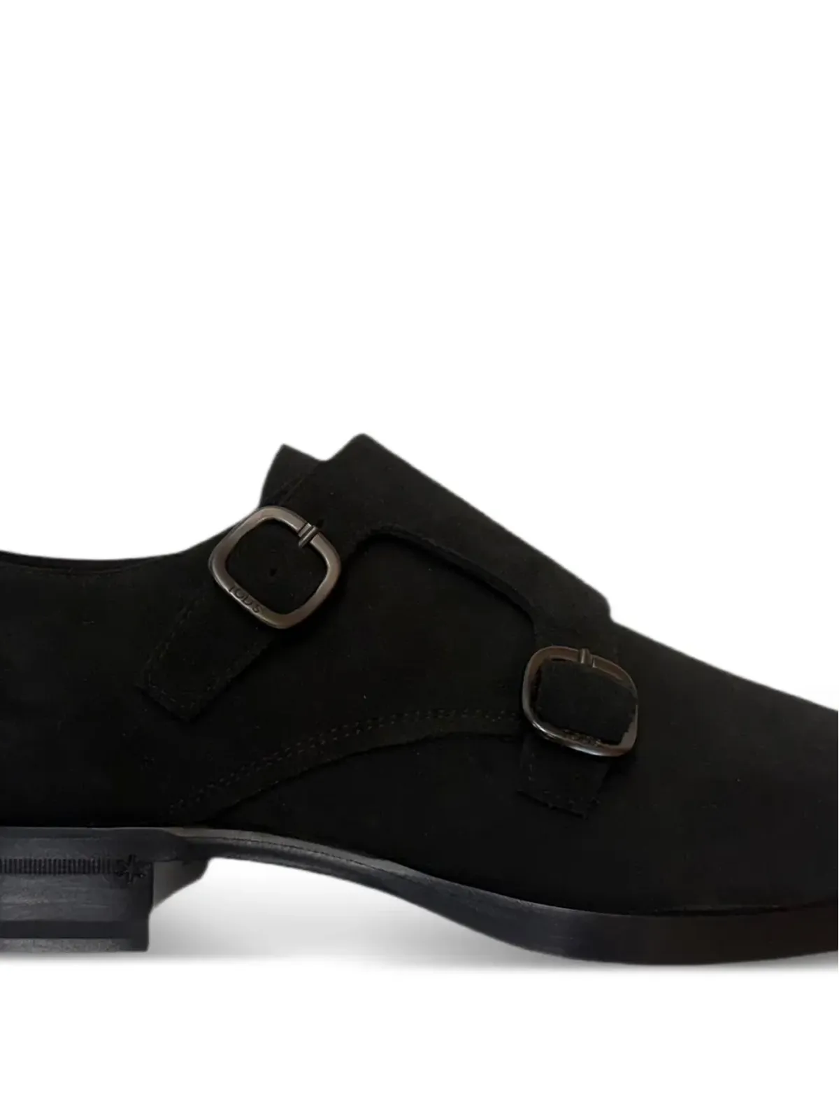 Tod's ダブルバックル レザー モンクシューズ - 画像2