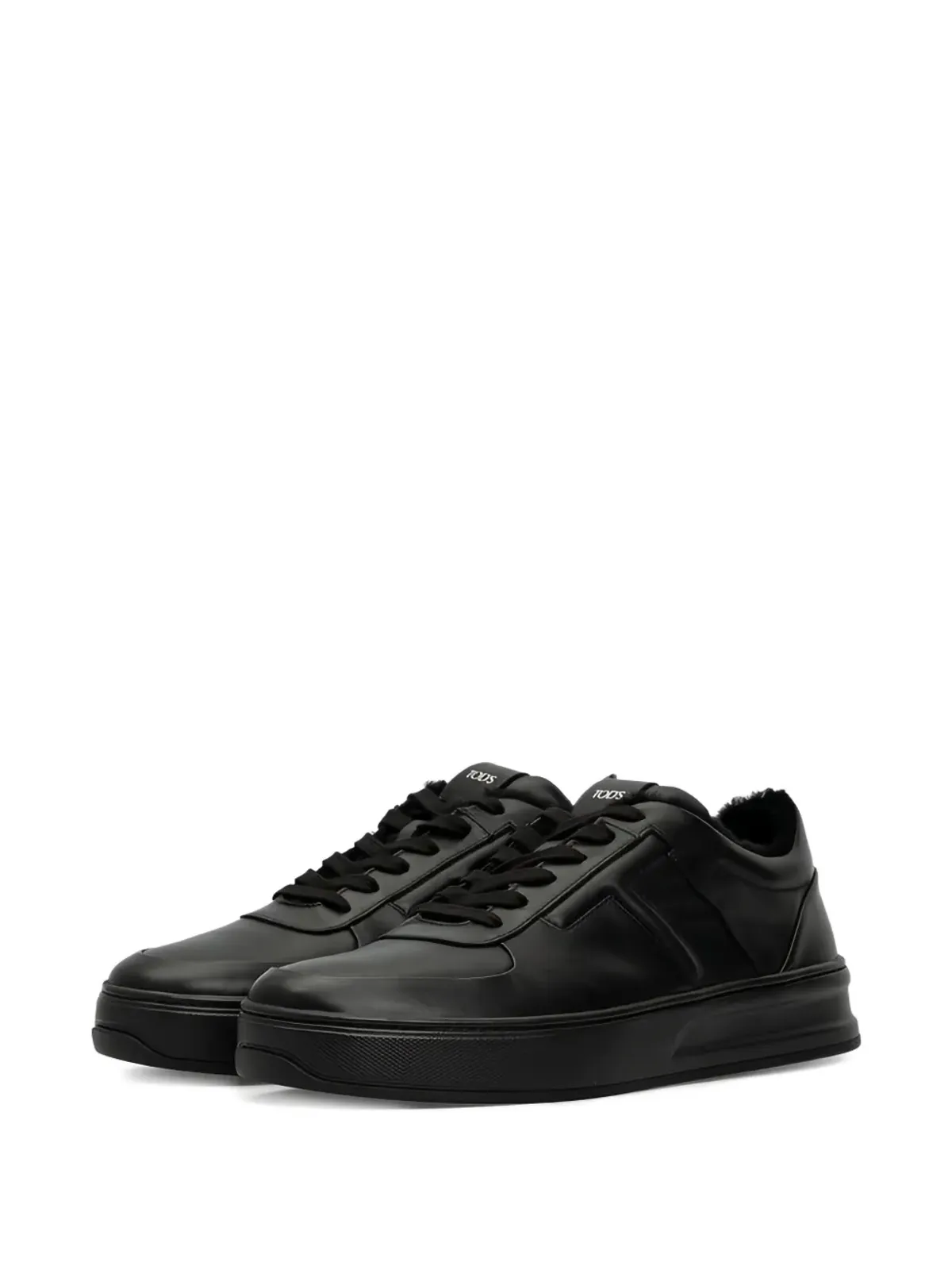 Tod's レザー ローカットスニーカー - ブラック - 画像2