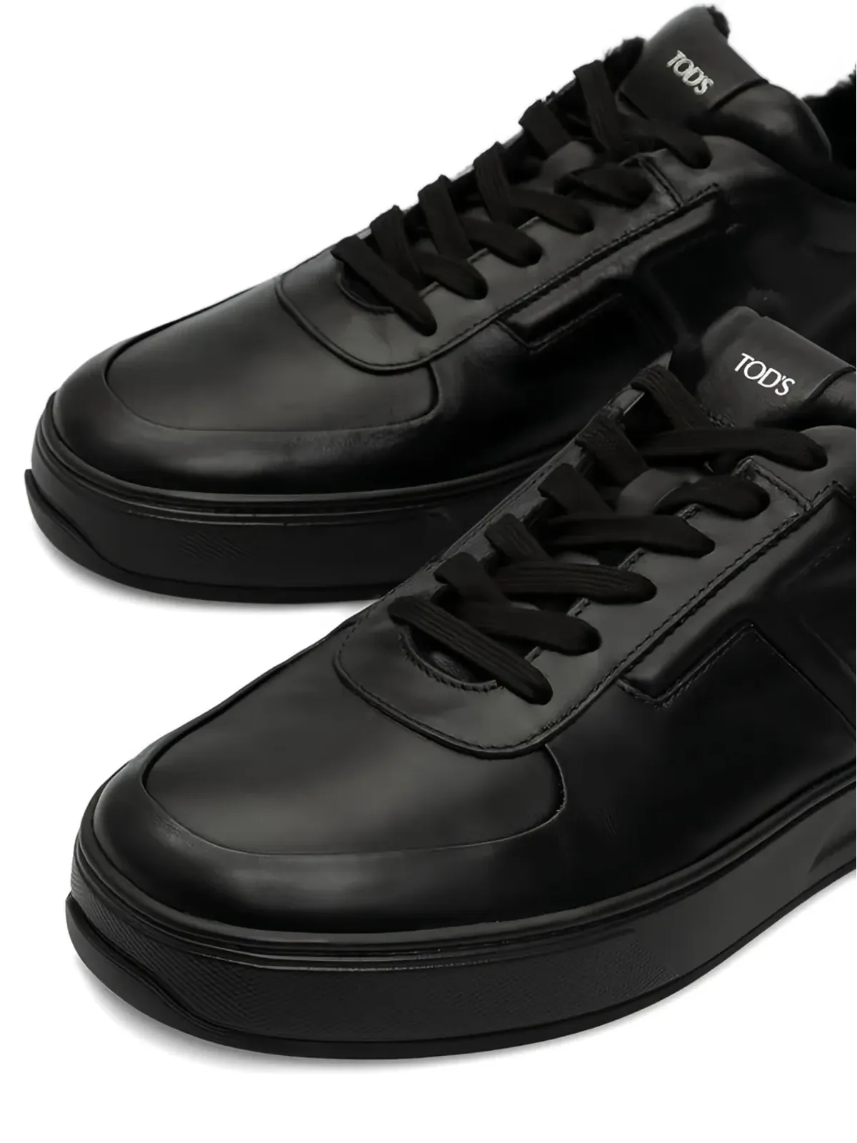 Tod's レザー ローカットスニーカー - ブラック - 画像3