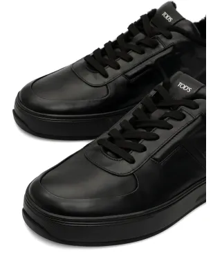 Tod's レザー ローカットスニーカー - ブラック - サムネイル3