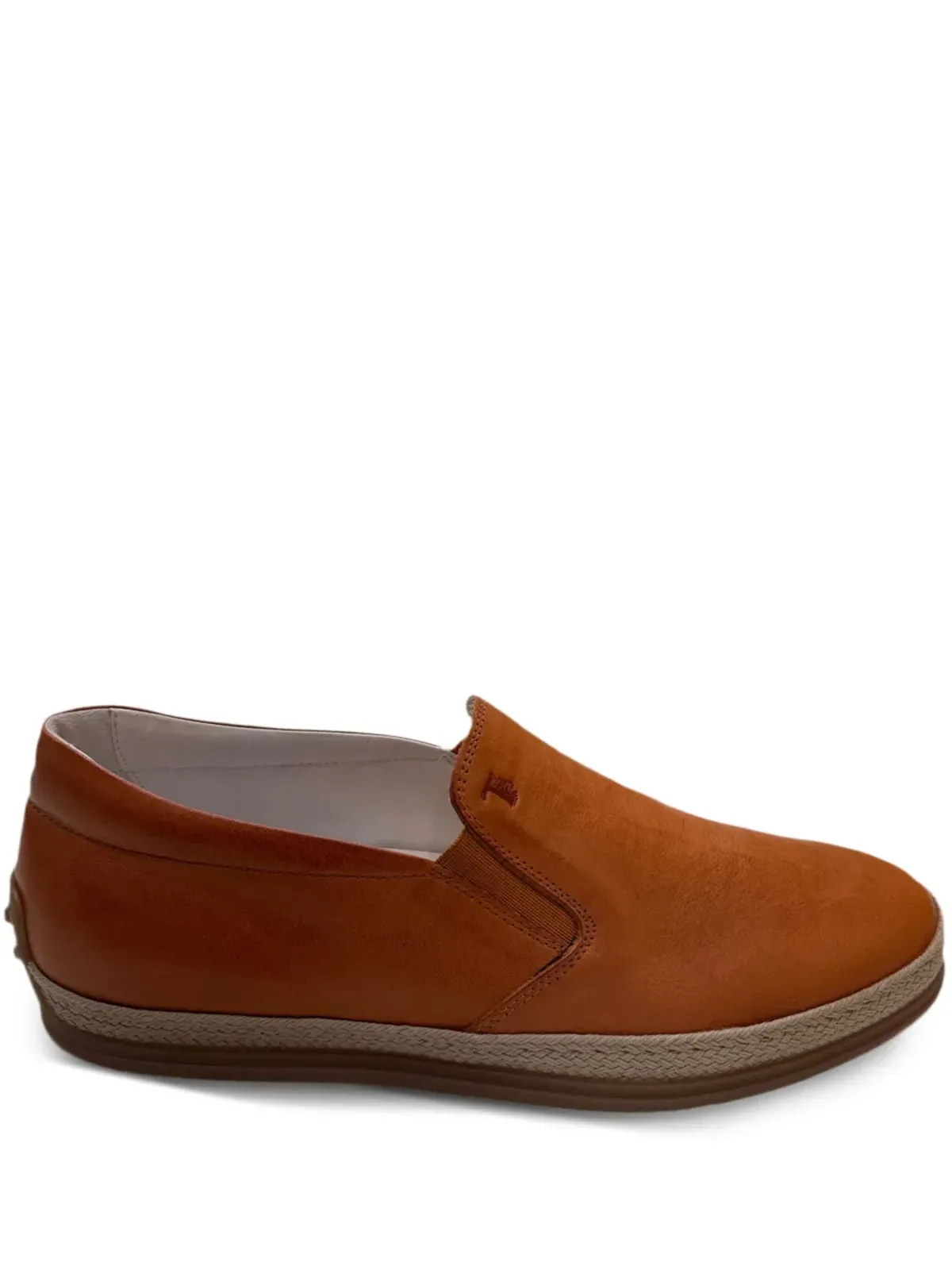 Tod's レザー ロープトリム ローファー - 画像1