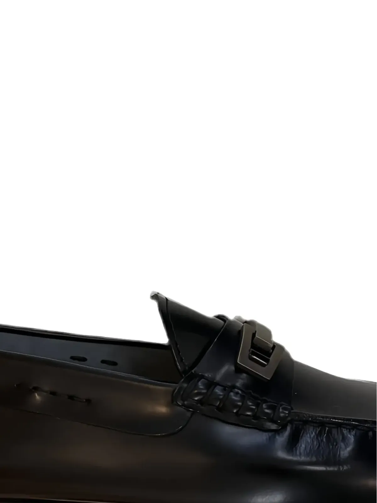 Tod's レザー バックルディテール ローファー - 画像2