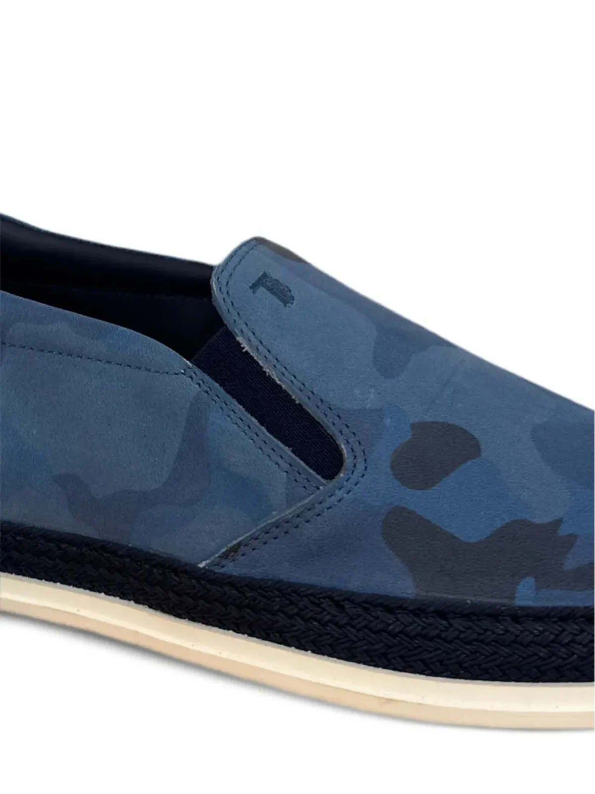 Tod's カモフラージュプリント スリップオン ローファー - ブルー - 画像2