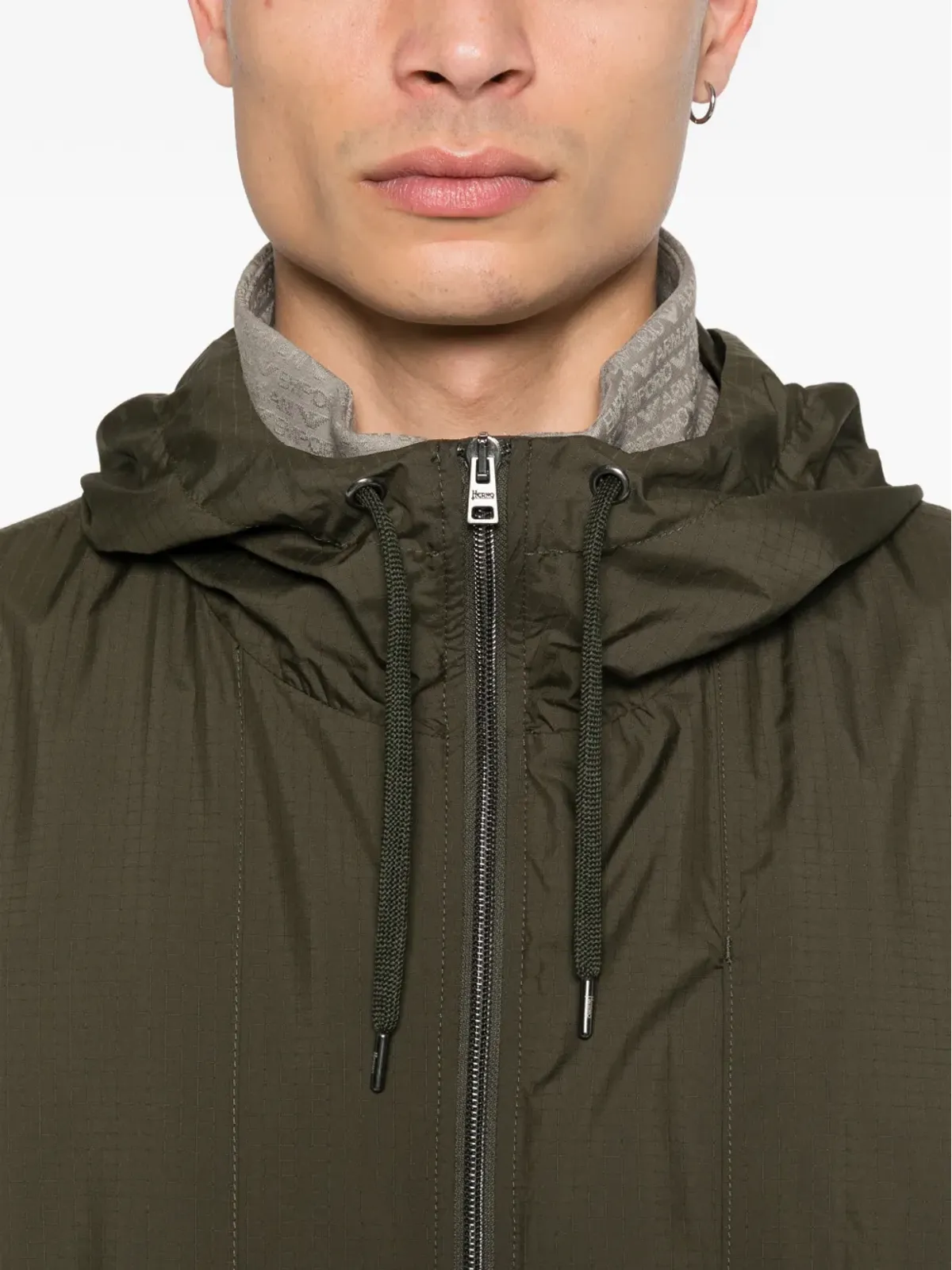 Herno hooded long windbreaker - 画像5