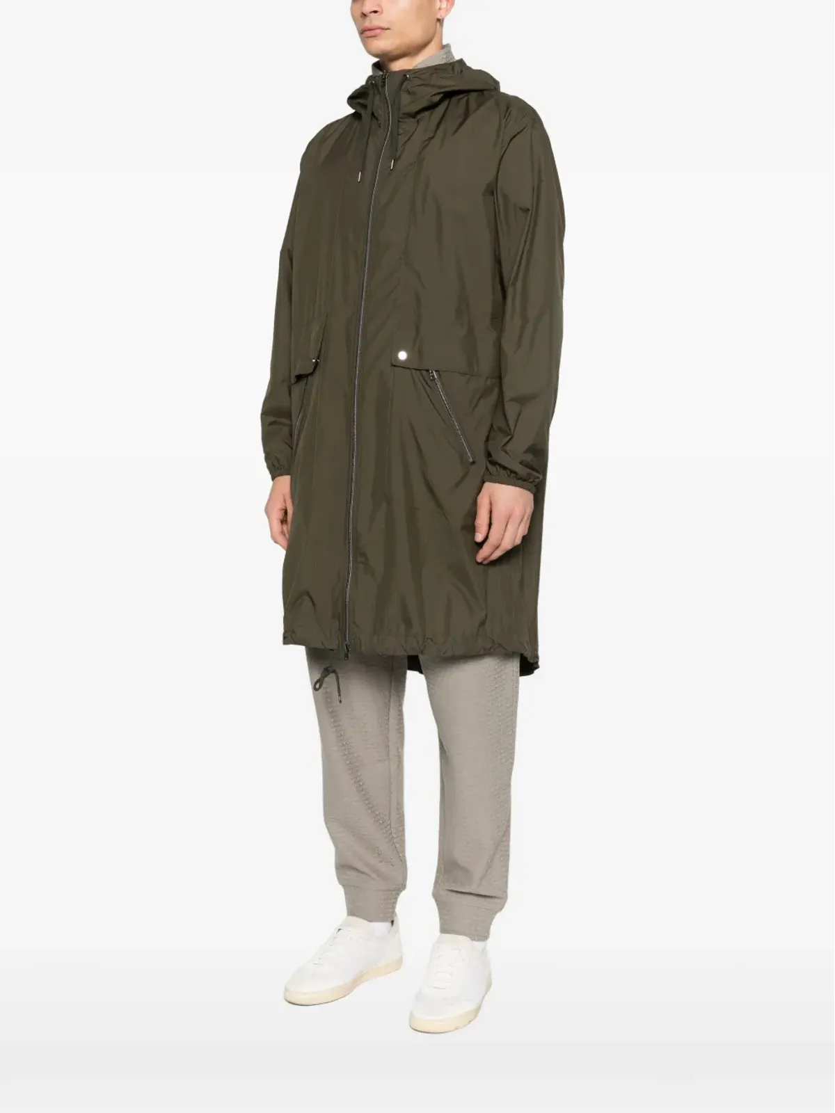 Herno hooded long windbreaker - 画像3