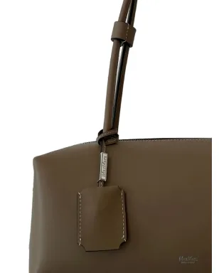 Max Mara レザー トップハンドル ショルダーバッグ - サムネイル2