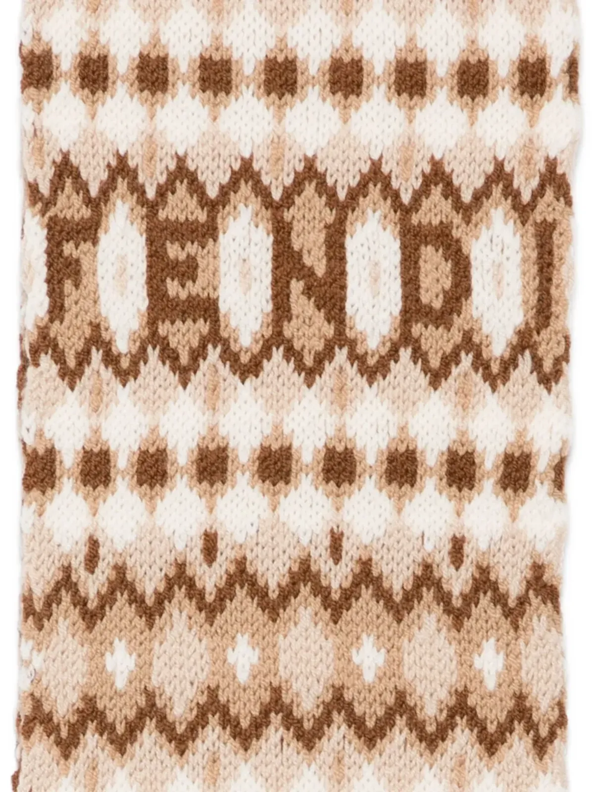 FENDI 幾何学模様スカーフ - 画像2