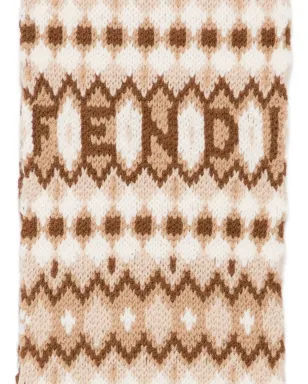 FENDI 幾何学模様スカーフ - サムネイル2
