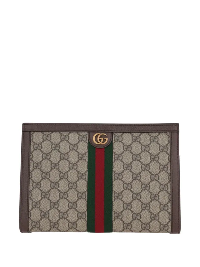 Gucci Gucci Ophidia GG Supreme Web-stripe クラッチバッグの商品画像