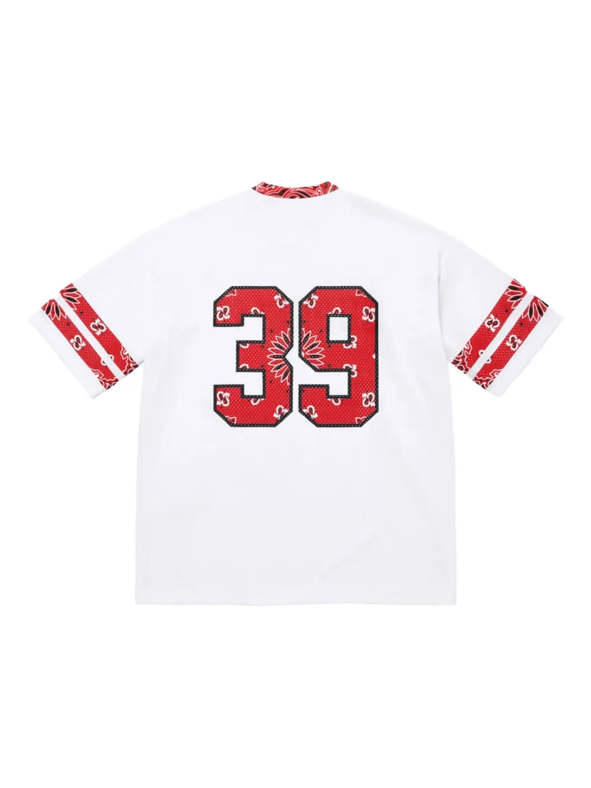 Supreme バンダナ柄フットボールTシャツ - 画像2