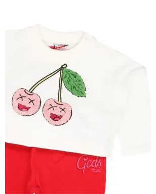 Gcds Kids チェリーモチーフ トラックスーツ - サムネイル2