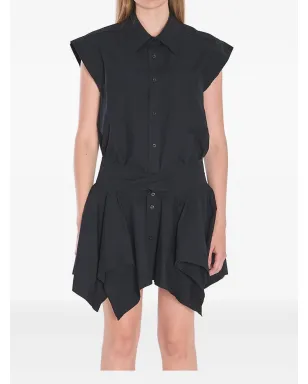 Alexander Wang コットンミニドレス - ブラック - サムネイル1