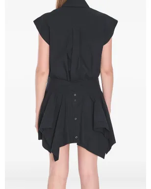 Alexander Wang コットンミニドレス - ブラック - サムネイル4