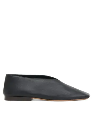 Mansur Gavriel レザー バレエフラット ブラック - サムネイル1