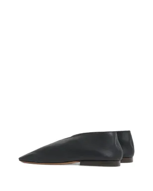 Mansur Gavriel レザー バレエフラット ブラック - サムネイル3