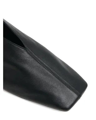 Mansur Gavriel レザー バレエフラット ブラック - サムネイル4