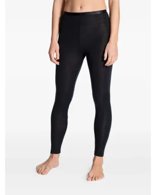CALIDA wool-blend leggings - Black - サムネイル2