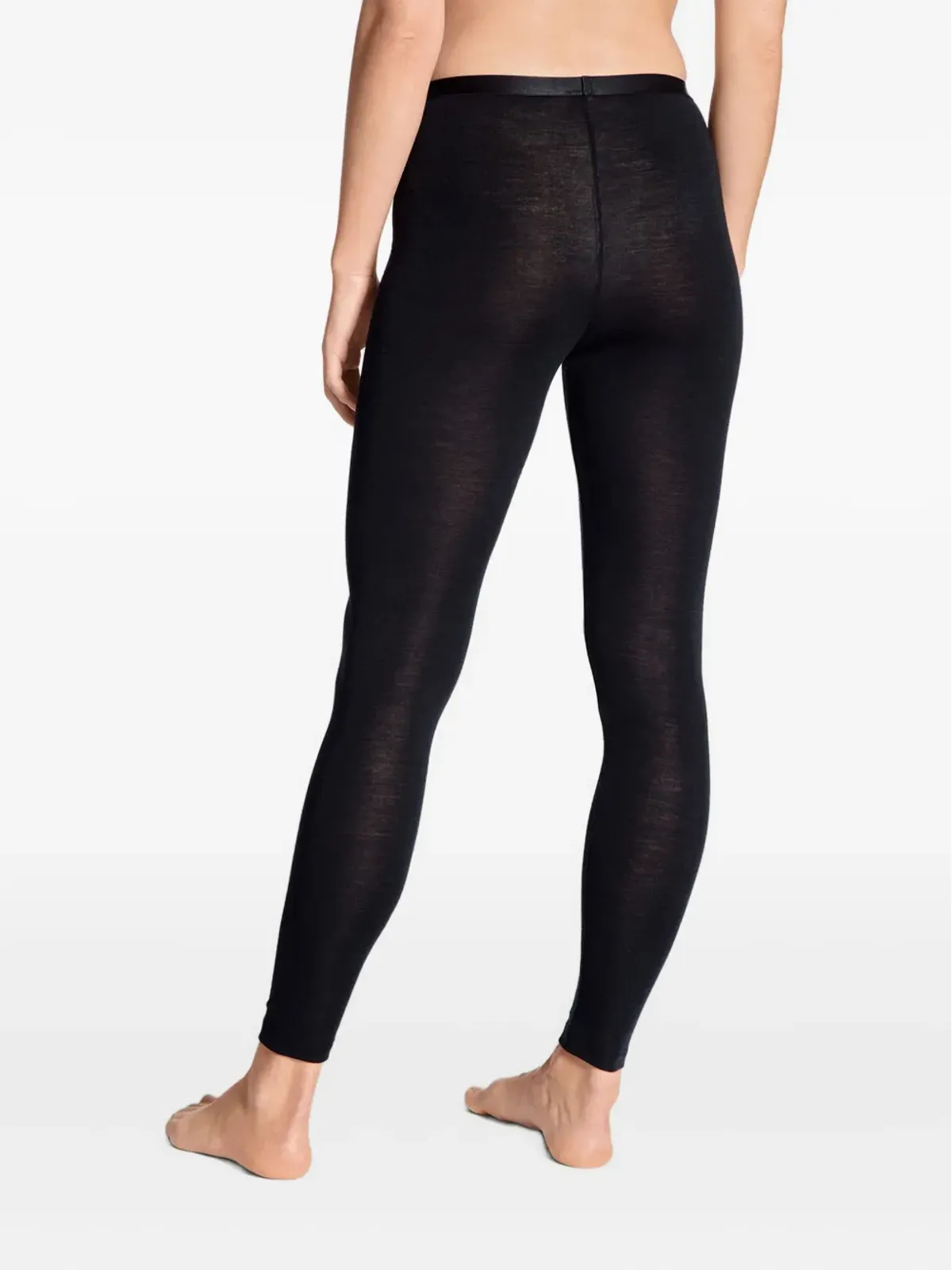CALIDA wool-blend leggings - Black - 画像3