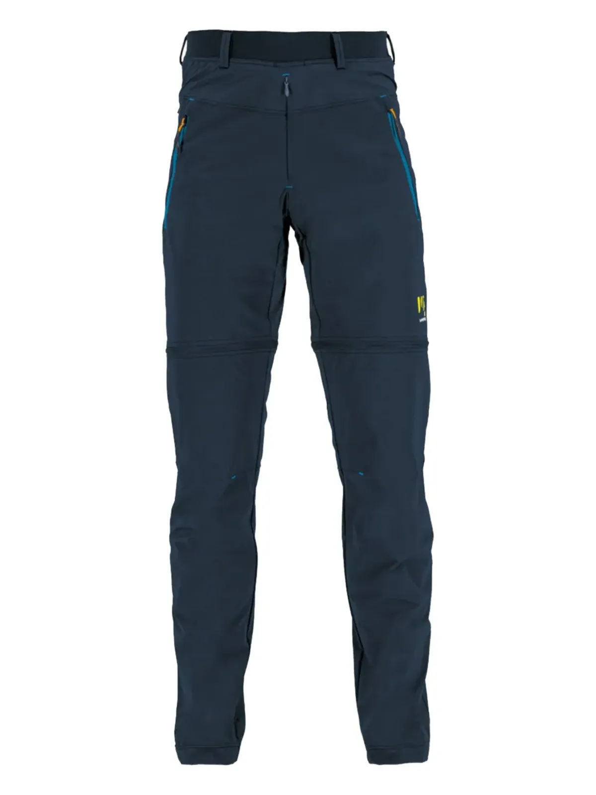 KARPOS logo-print performance track trousers - Blue - 画像3