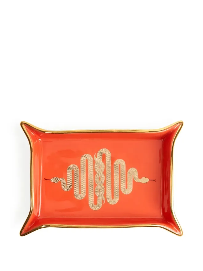 Jonathan Adler Jonathan Adler 蛇モチーフのサービングトレイの商品画像