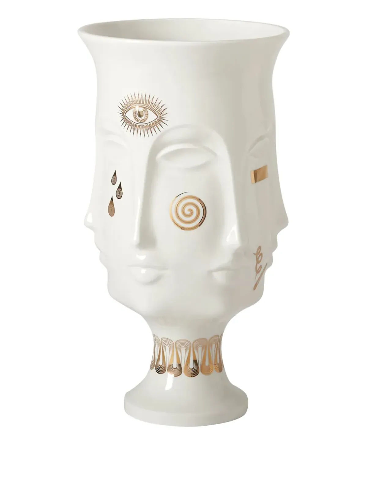 Jonathan Adler フェイスモチーフ花瓶 - 画像1