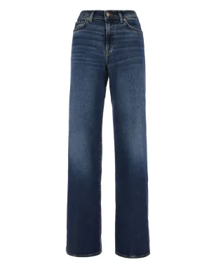 7 For All Mankind ハイウエストジーンズ - ブルー - サムネイル1