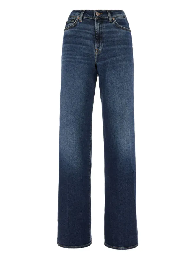 7 For All Mankind 7 For All Mankind ハイウエストジーンズ - ブルーの商品画像