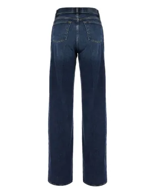 7 For All Mankind ハイウエストジーンズ - ブルー - サムネイル2