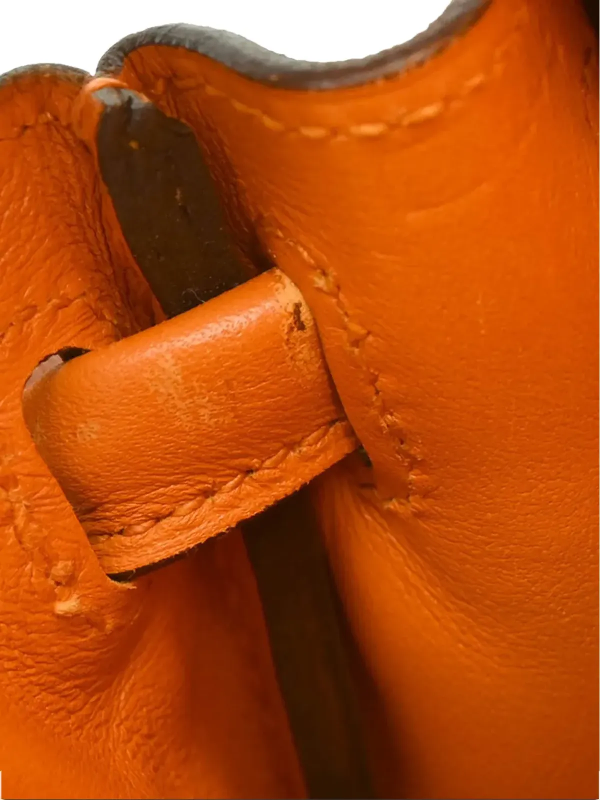 Hermès ビンテージ 2000 ケリー ドール マスコット ハンドバッグ - オレンジ - 画像4
