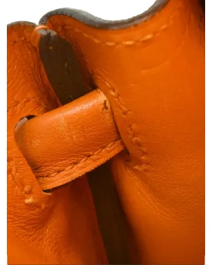 Hermès ビンテージ 2000 ケリー ドール マスコット ハンドバッグ - オレンジ - サムネイル4