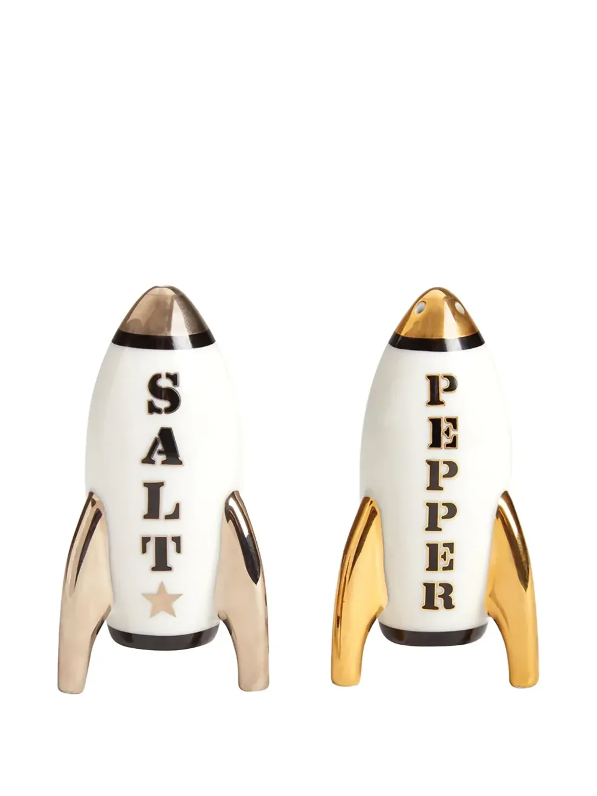 Jonathan Adler ロケット型 塩胡椒セット（2個入り） - 画像1