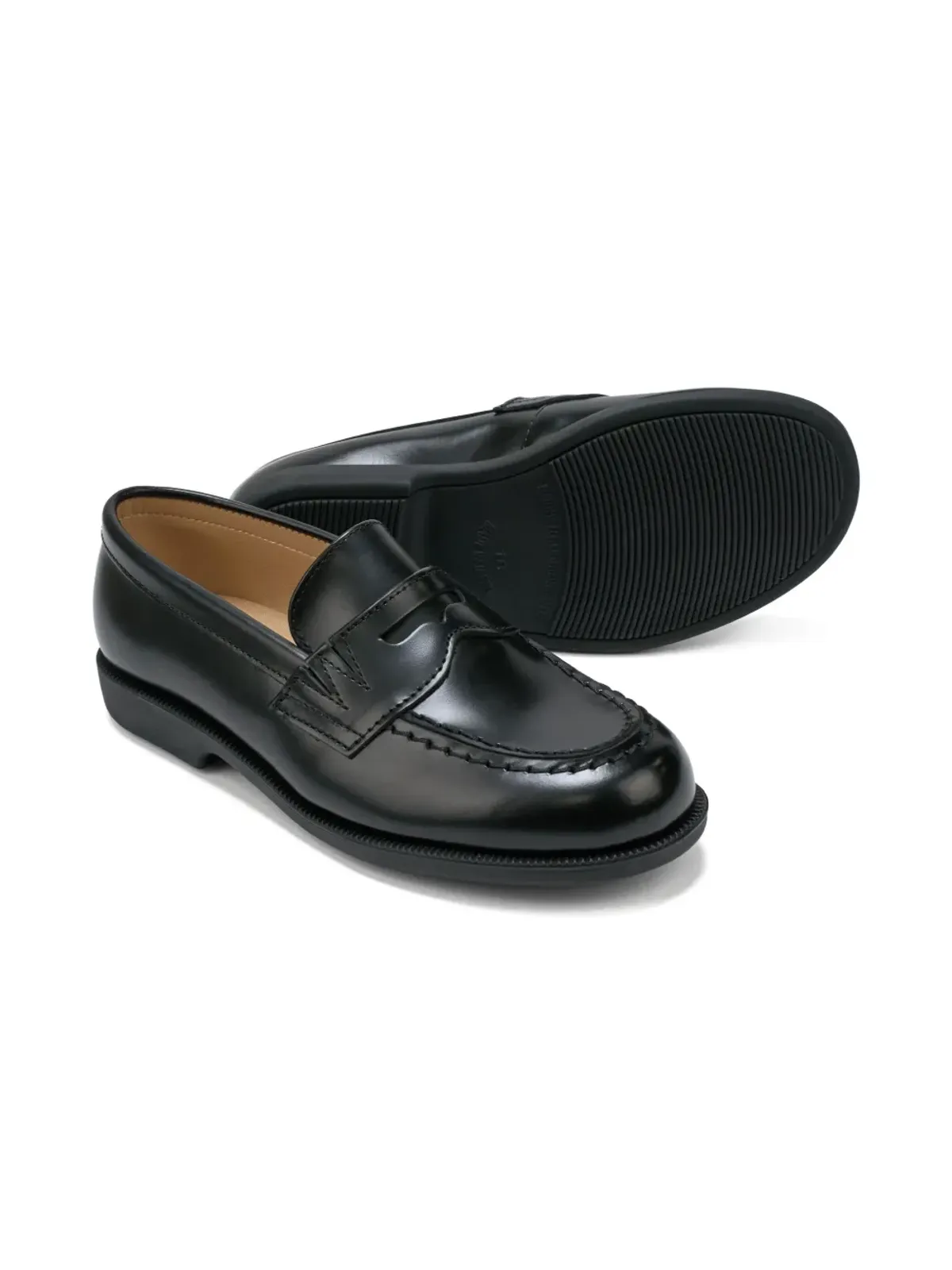 Miki House Gold Label loafers - Black - 画像2