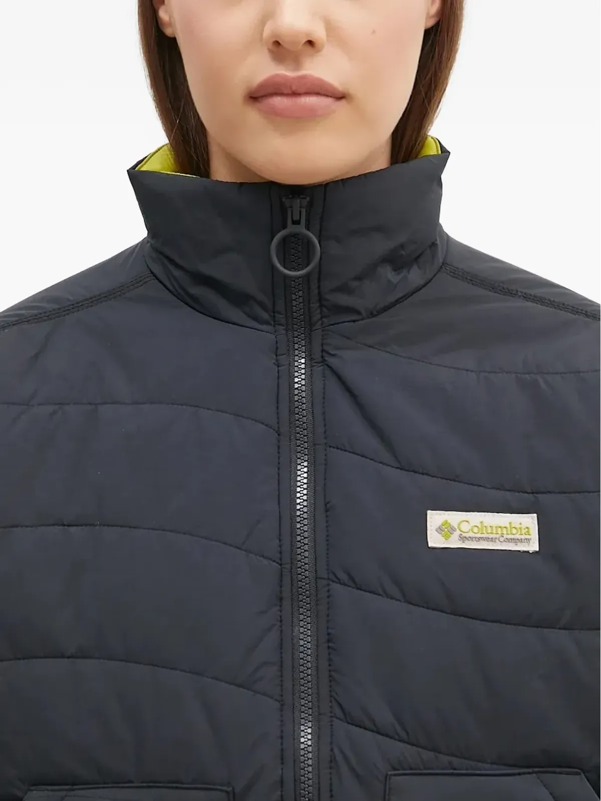 Columbia Wallowa キルテッド クロップドジャケット - ブラック - 画像5