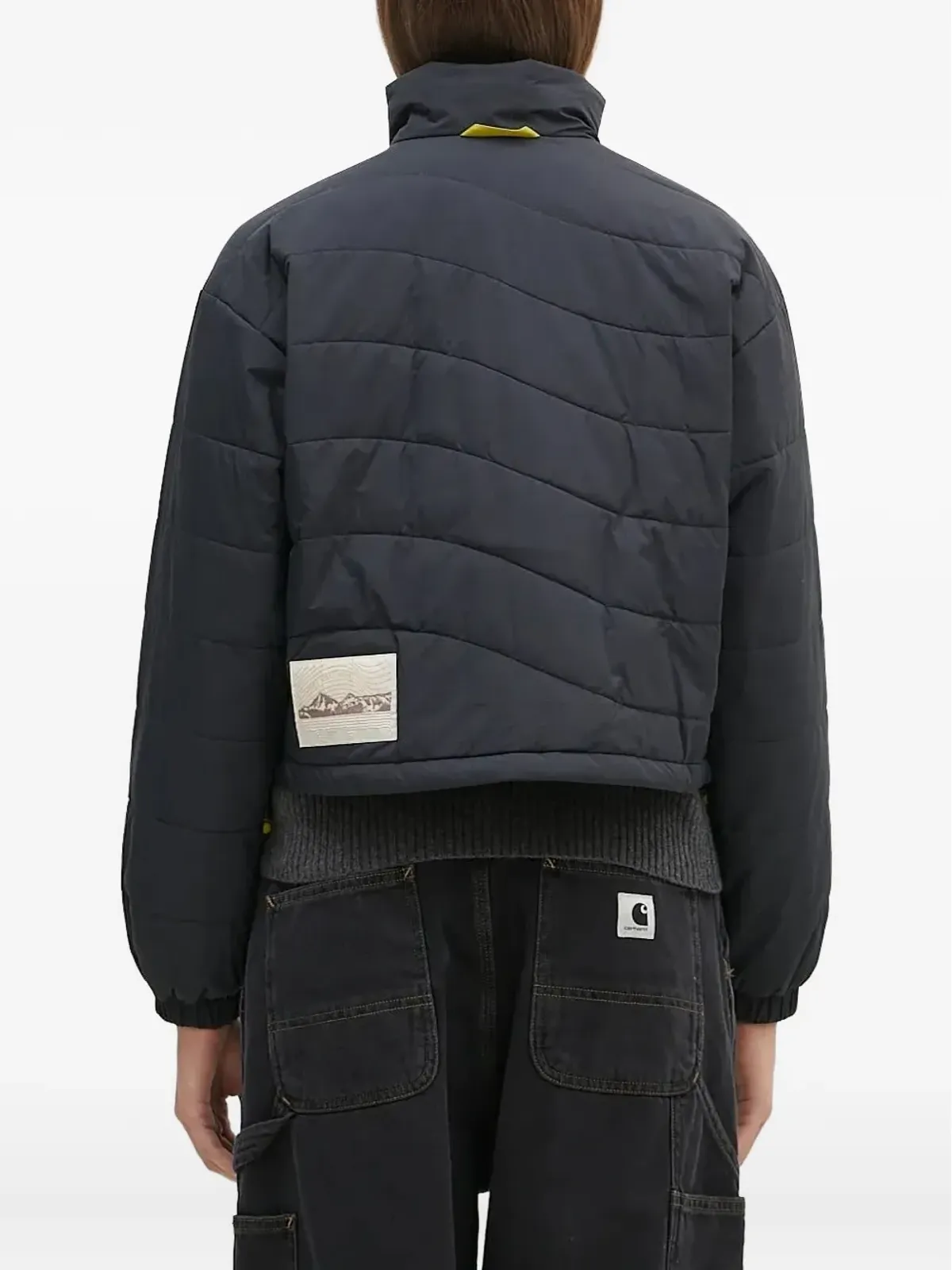 Columbia Wallowa キルテッド クロップドジャケット - ブラック - 画像4