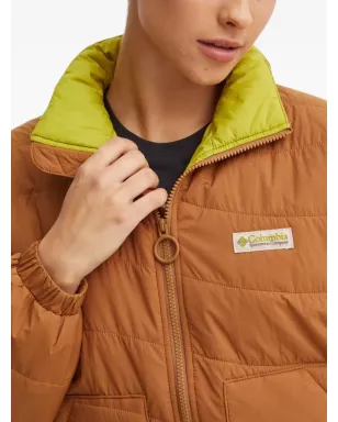 Columbia Wallowa™ キルテッド マウンテンプリント クロップド ダウンジャケット - サムネイル5