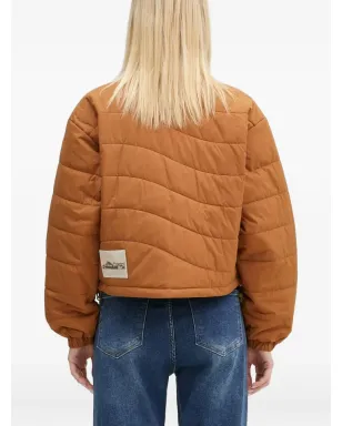 Columbia Wallowa™ キルテッド マウンテンプリント クロップド ダウンジャケット - サムネイル4