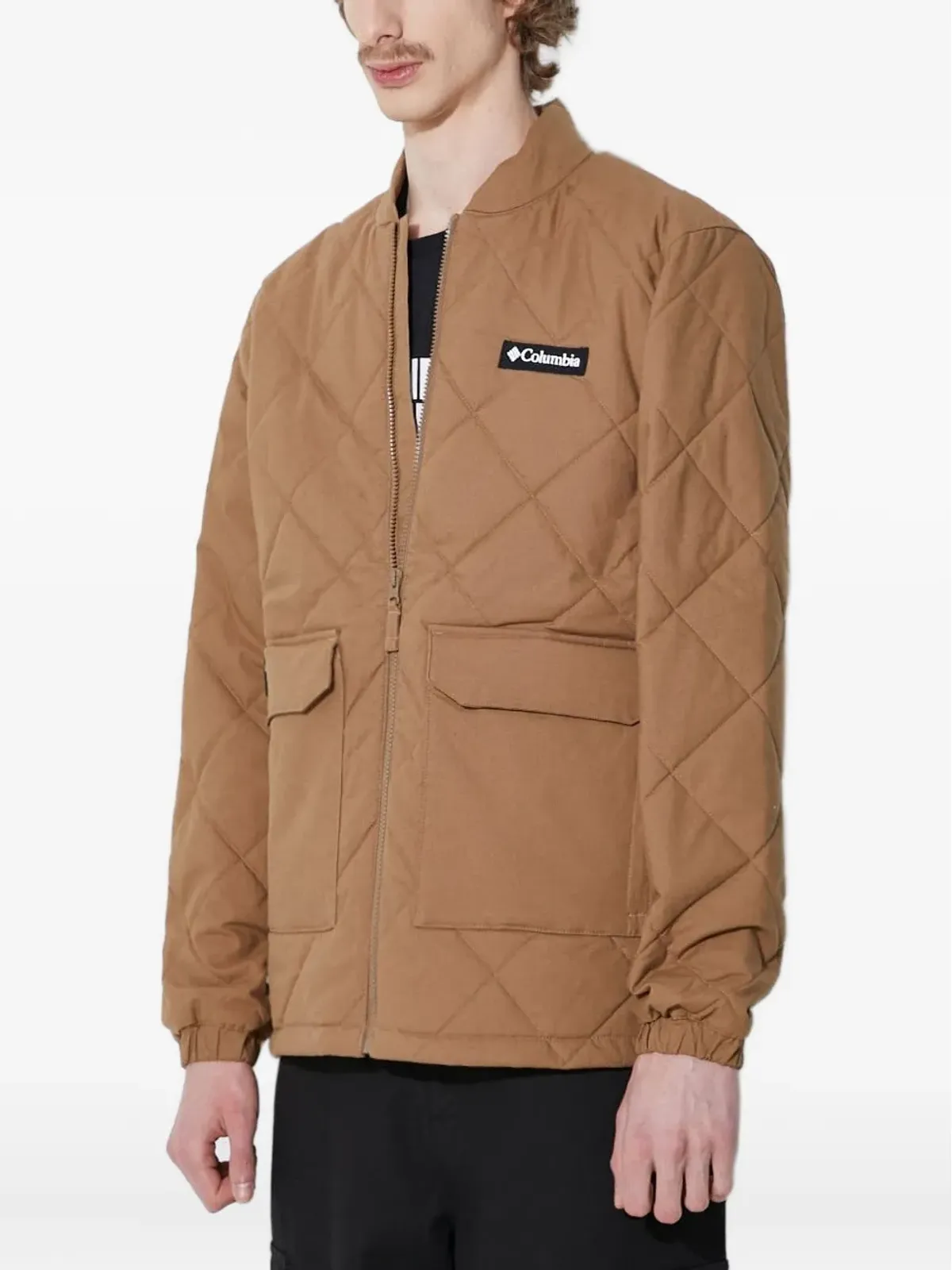 Columbia ラッドパデッド ダイヤモンドキルト ボンバー ジャケット - 画像3